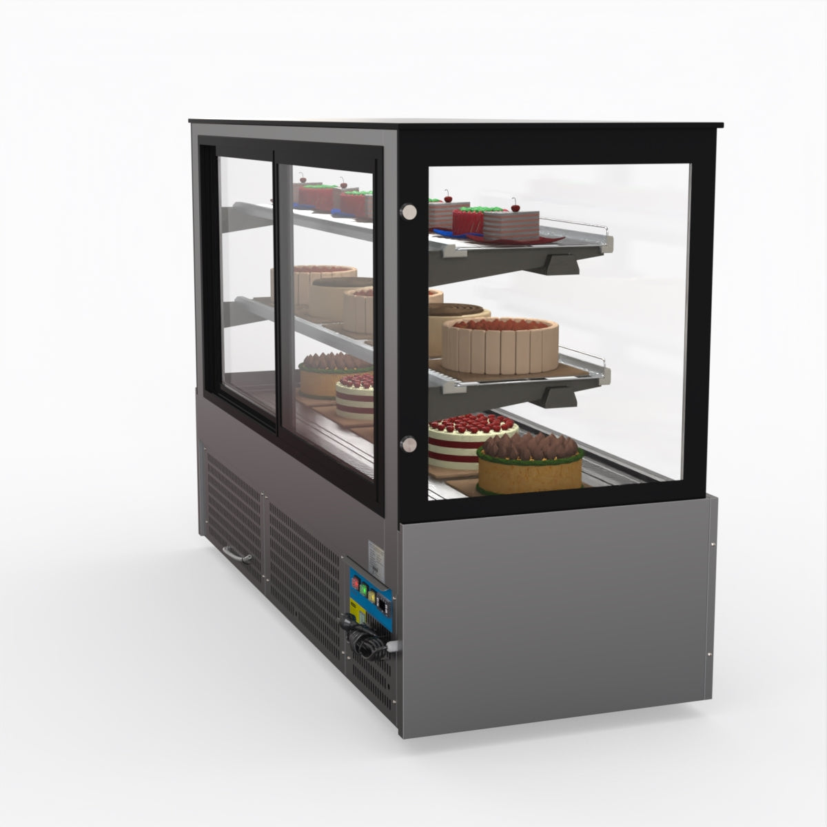 Bonvue Chilled Cake Showcase Food Display SG180FA-2XB