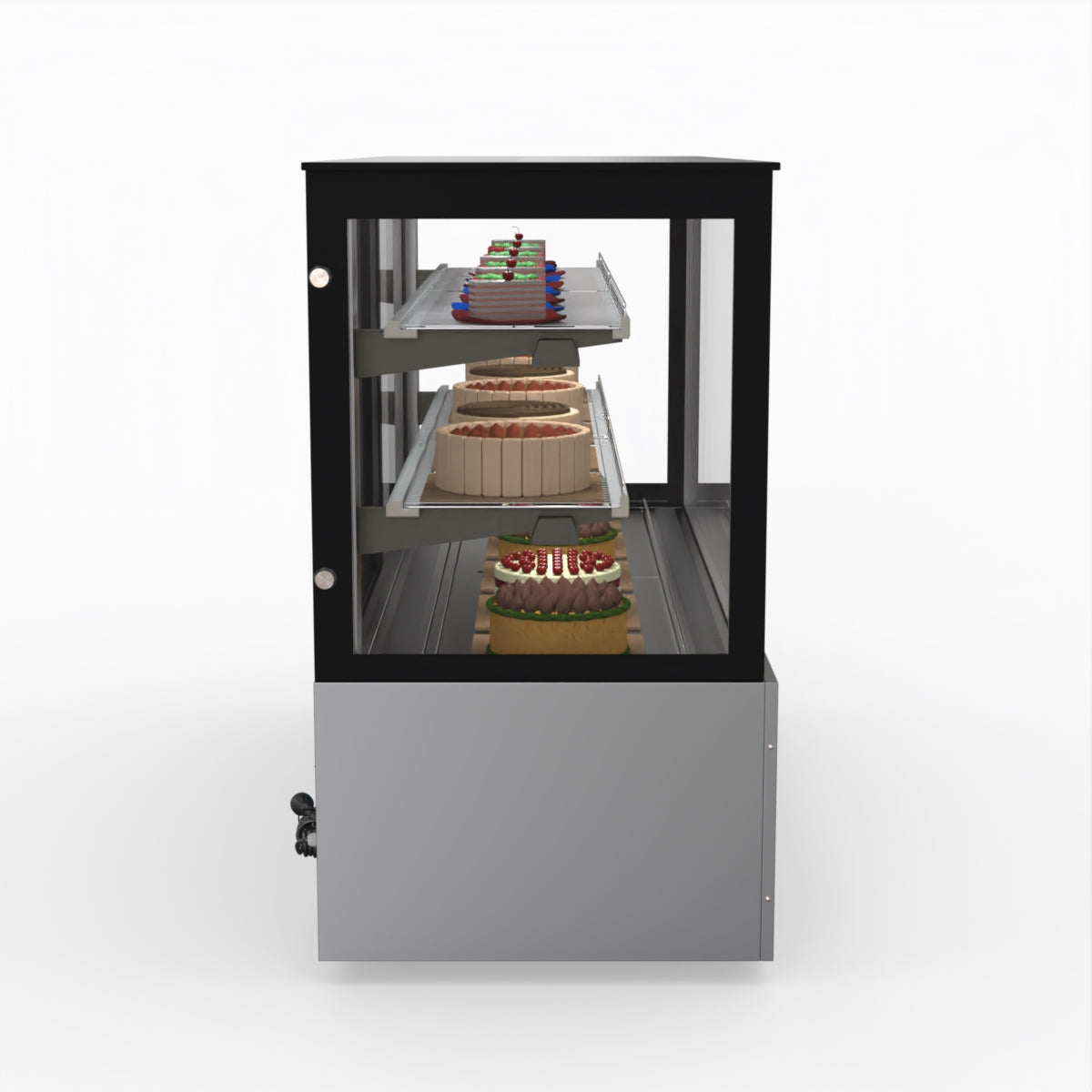 Bonvue Chilled Cake Showcase Food Display SG180FA-2XB