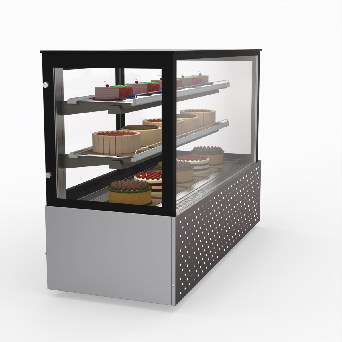 Bonvue Chilled Cake Showcase Food Display SG180FA-2XB