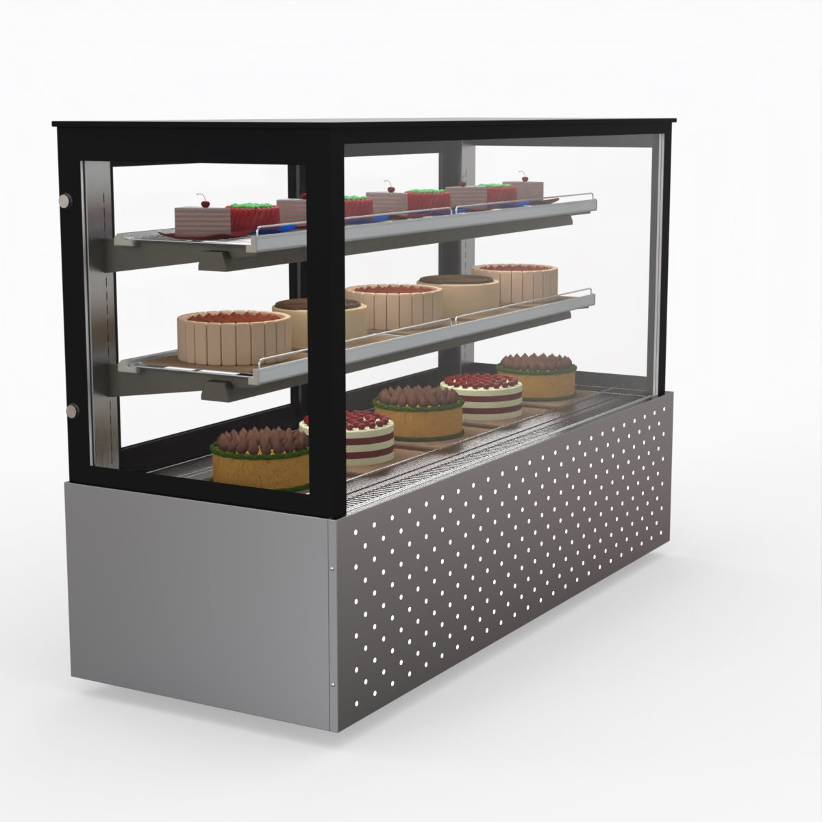 Bonvue Chilled Cake Showcase Food Display SG180FA-2XB