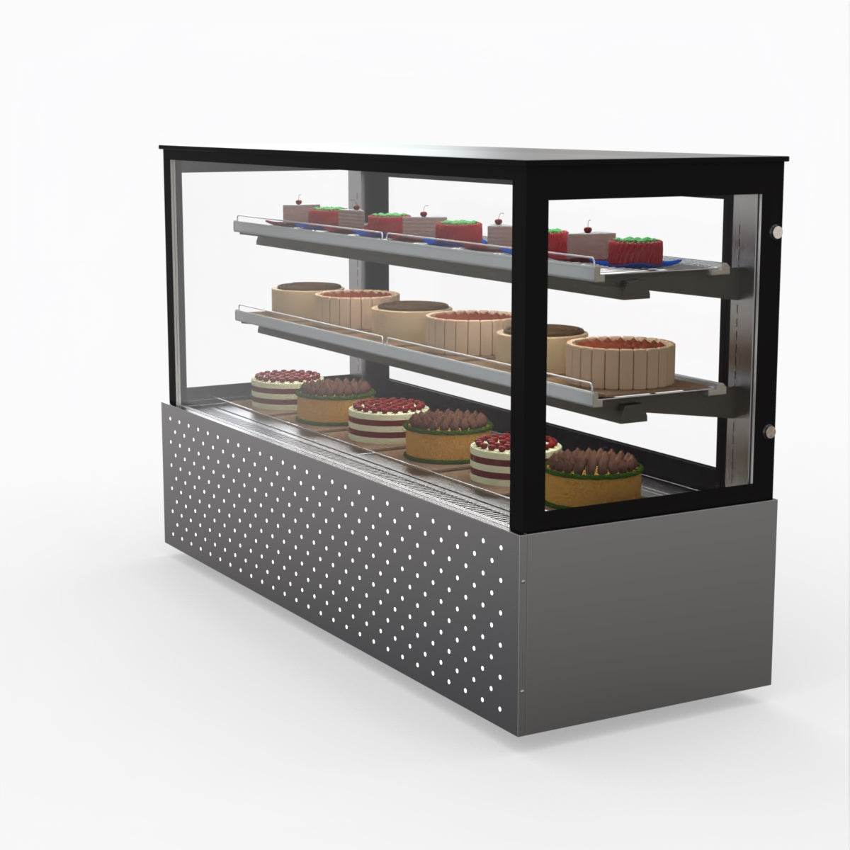 Bonvue Chilled Cake Showcase Food Display SG200FA-2XB