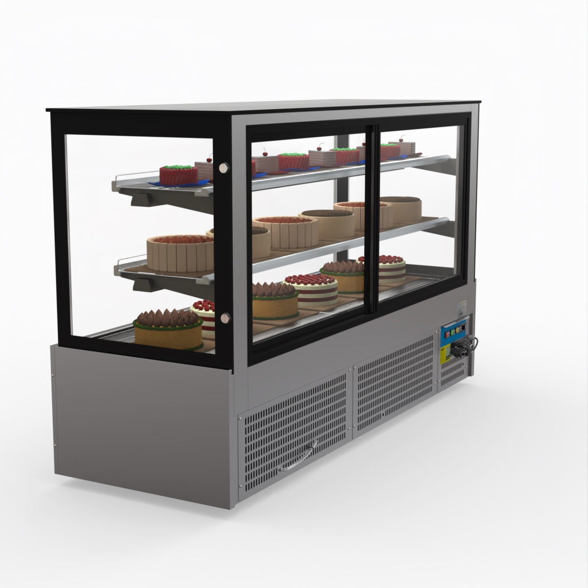 Bonvue Chilled Cake Showcase Food Display SG200FA-2XB