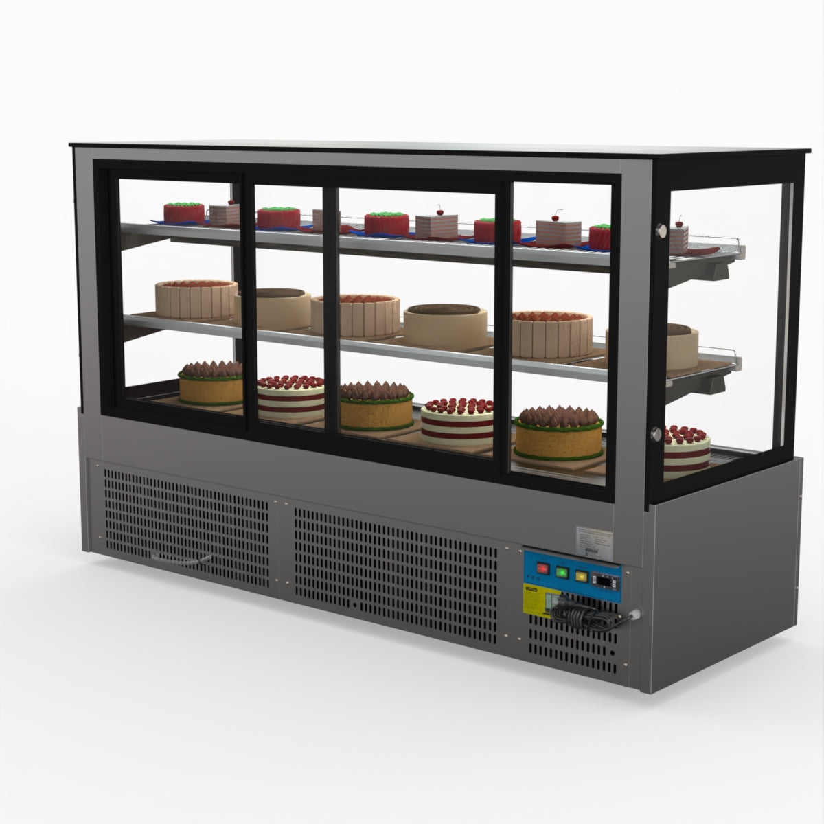 Bonvue Chilled Cake Showcase Food Display SG200FA-2XB