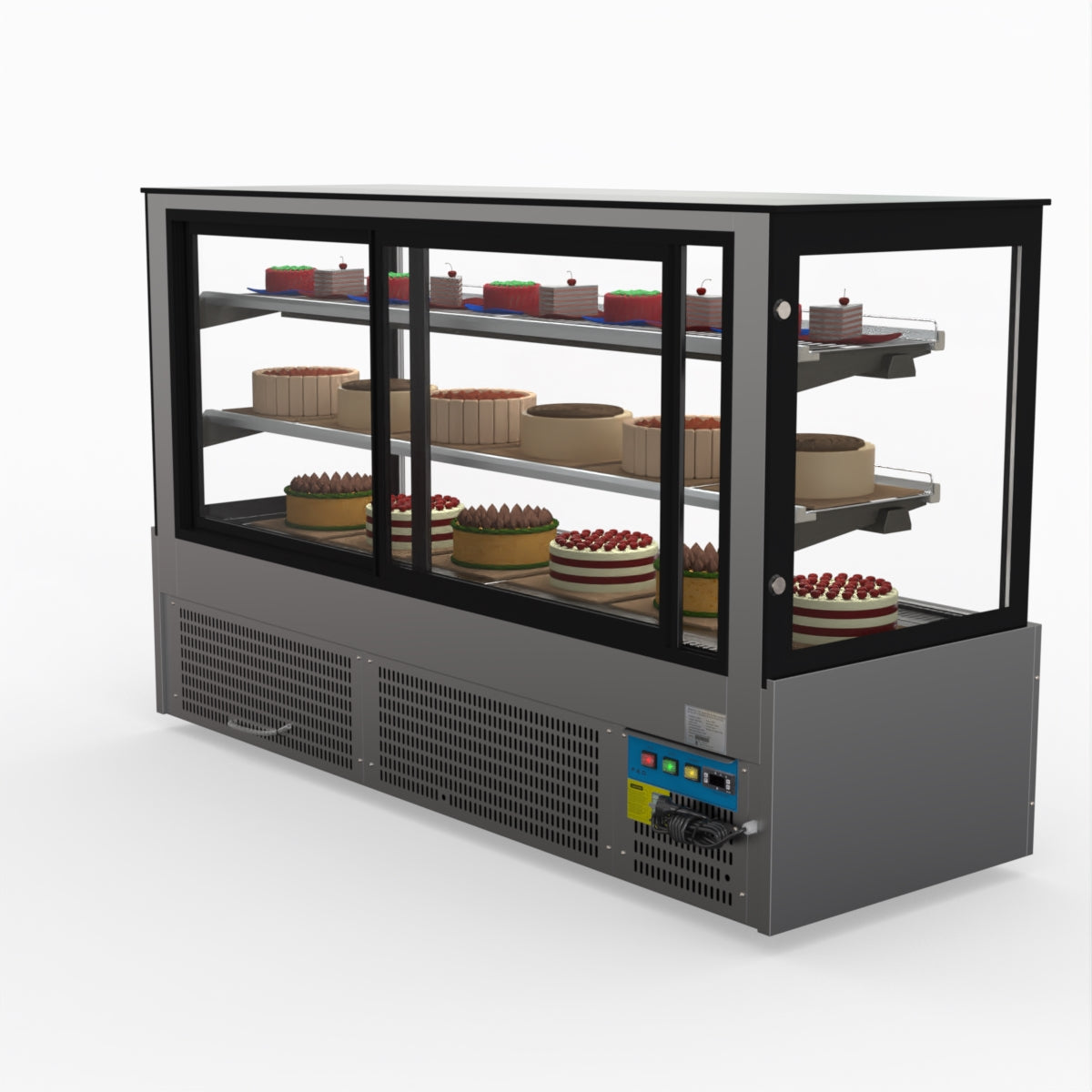Bonvue Chilled Cake Showcase Food Display SG200FA-2XB
