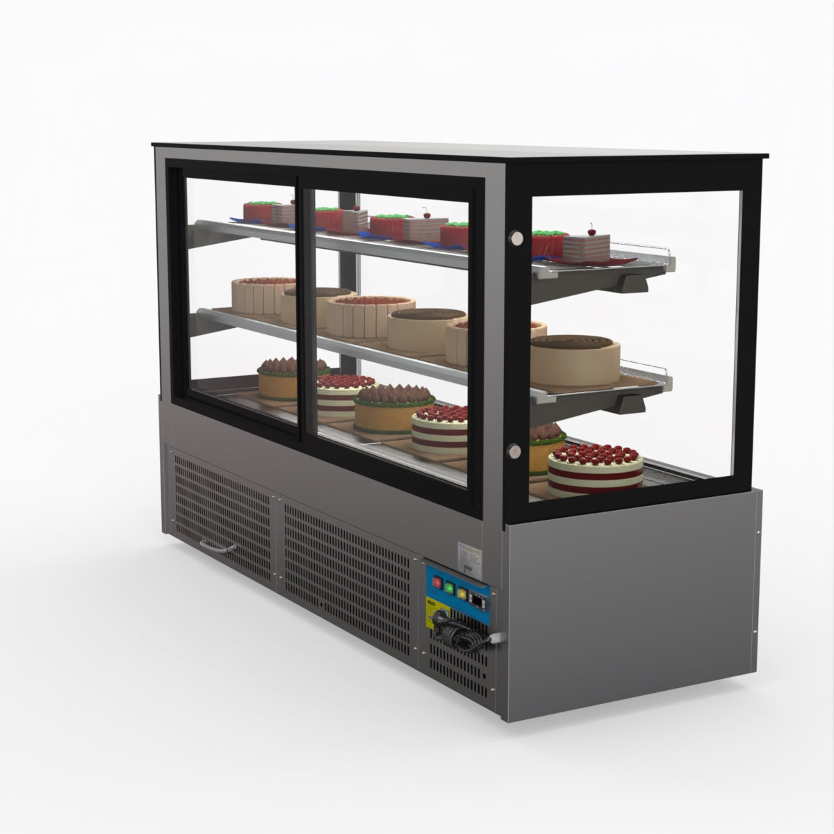 Bonvue Chilled Cake Showcase Food Display SG200FA-2XB