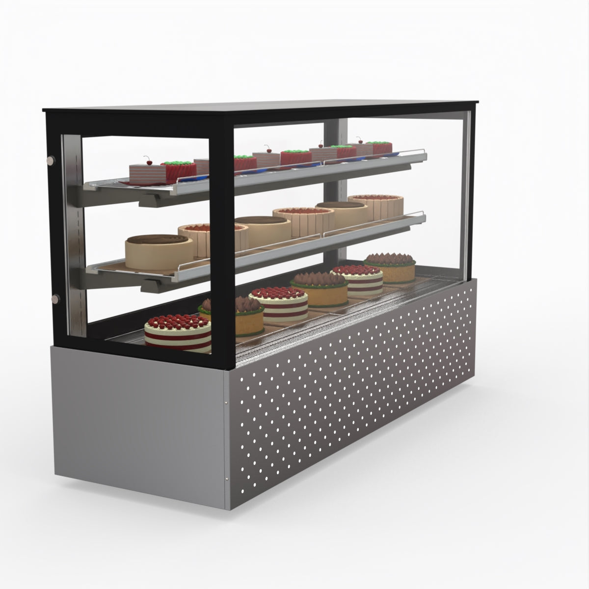 Bonvue Chilled Cake Showcase Food Display SG200FA-2XB