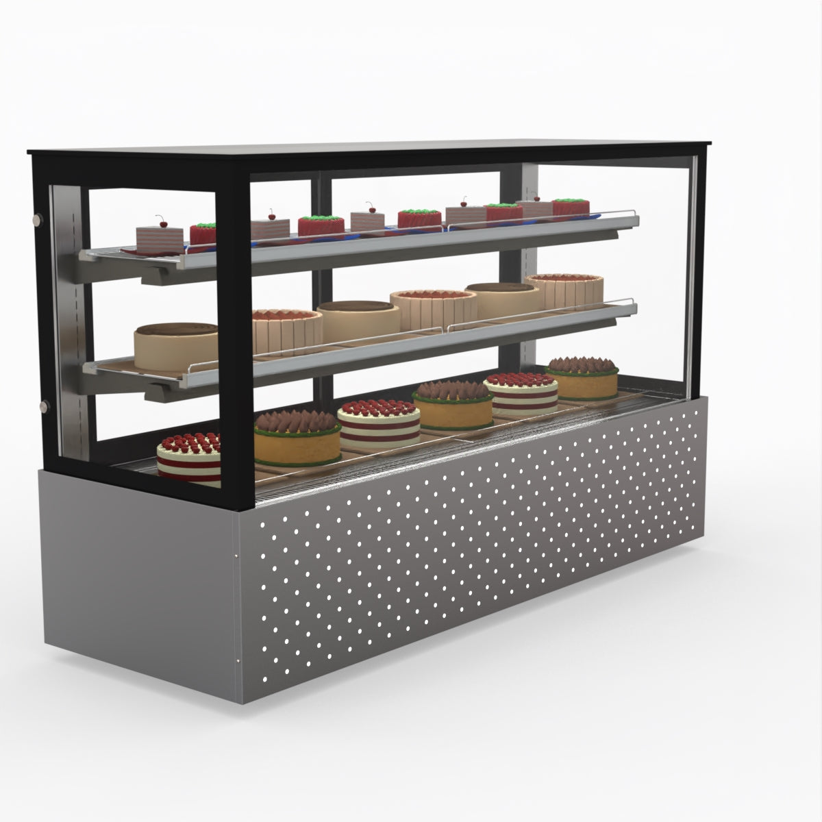 Bonvue Chilled Cake Showcase Food Display SG200FA-2XB