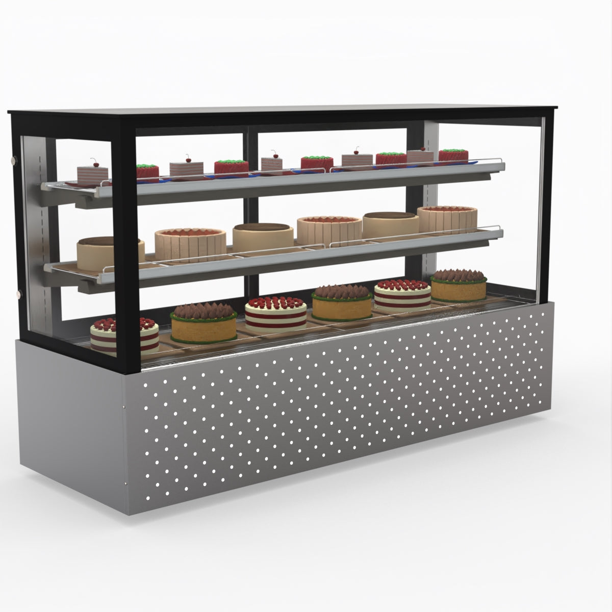 Bonvue Chilled Cake Showcase Food Display SG200FA-2XB