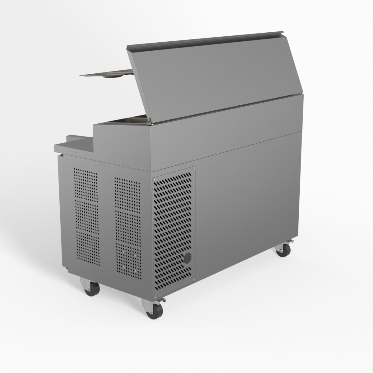 AG 2 Door Saladette Fridge - Fits 7 x 1/3 GN Trays SH2000-700