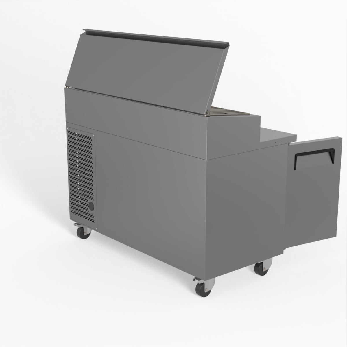 AG 2 Door Saladette Fridge - Fits 7 x 1/3 GN Trays SH2000-700