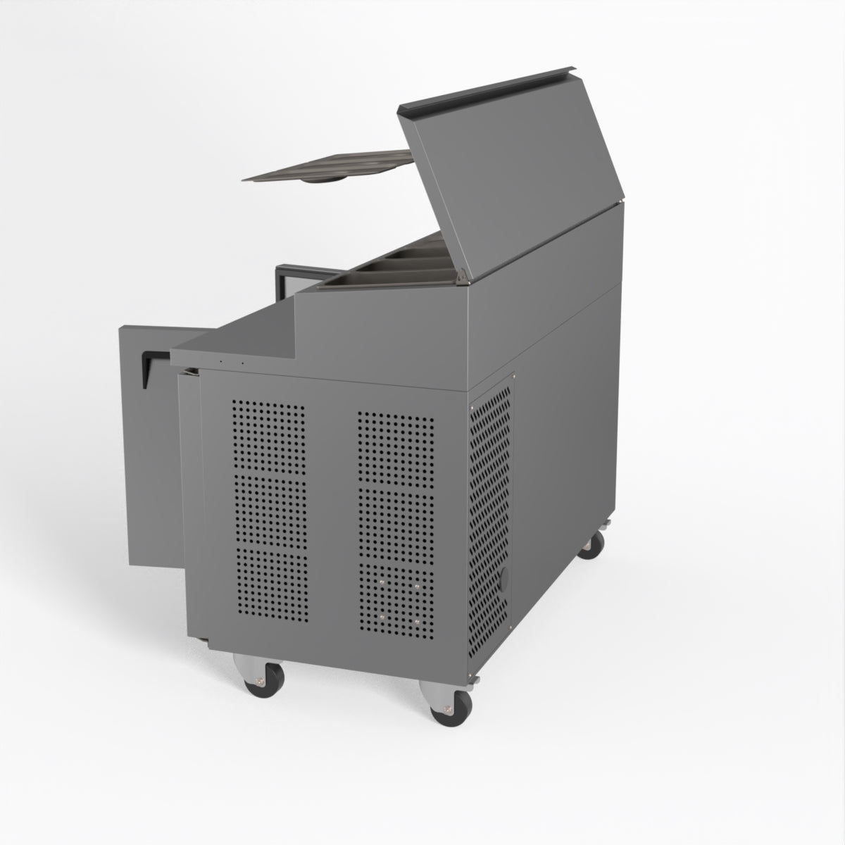 AG 2 Door Saladette Fridge - Fits 7 x 1/3 GN Trays SH2000-700