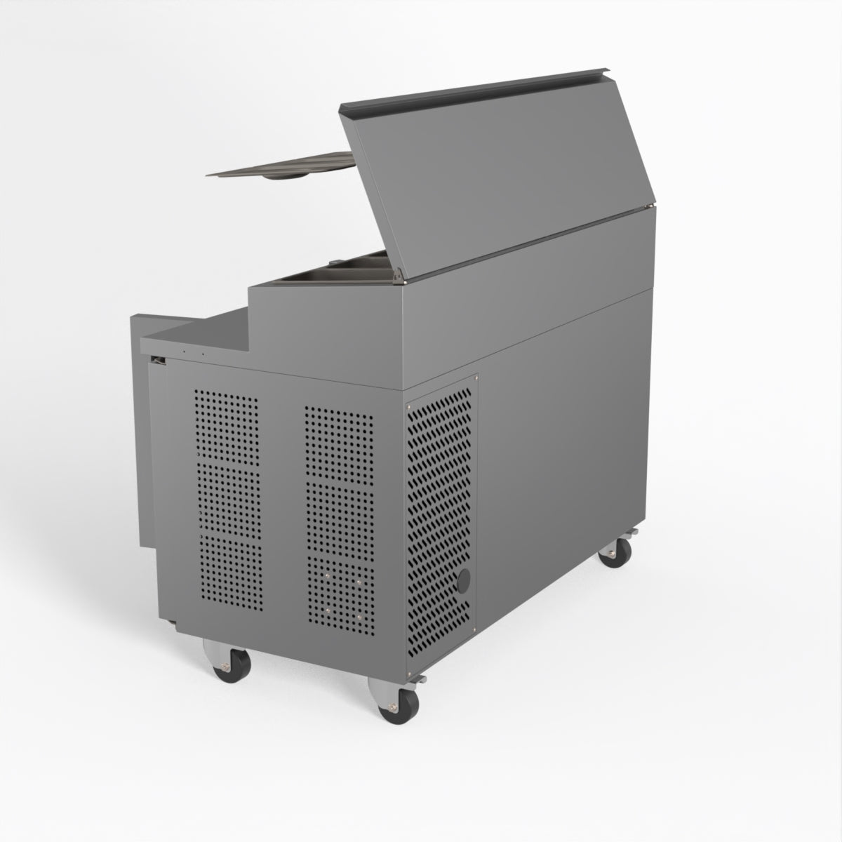 AG 2 Door Saladette Fridge - Fits 7 x 1/3 GN Trays SH2000-700