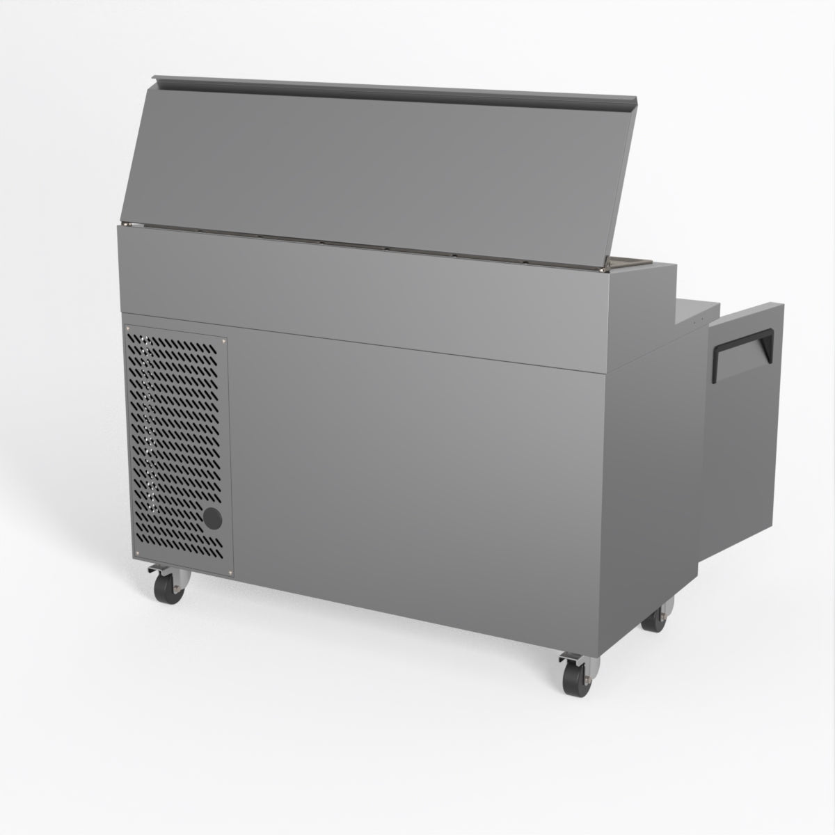AG 2 Door Saladette Fridge - Fits 7 x 1/3 GN Trays SH2000-700