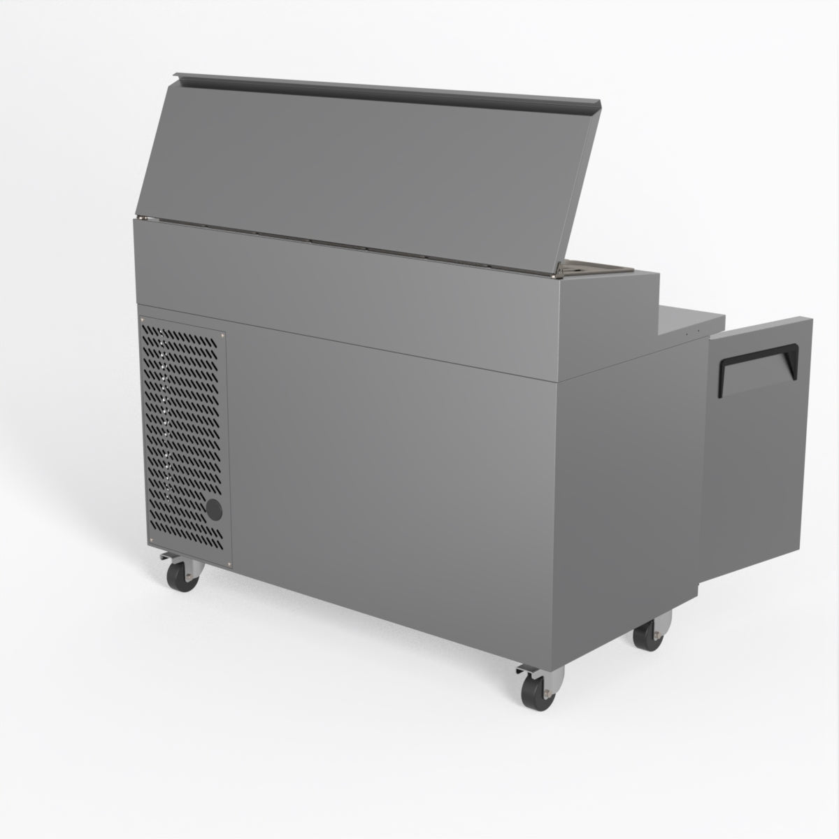 AG 2 Door Saladette Fridge - Fits 7 x 1/3 GN Trays SH2000-700