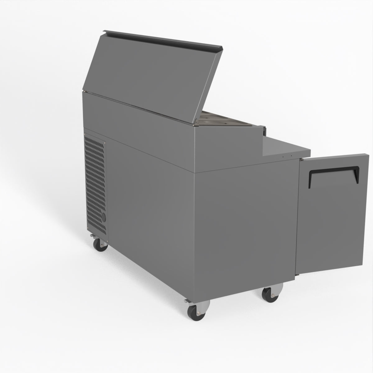 AG 2 Door Saladette Fridge - Fits 7 x 1/3 GN Trays SH2000-700