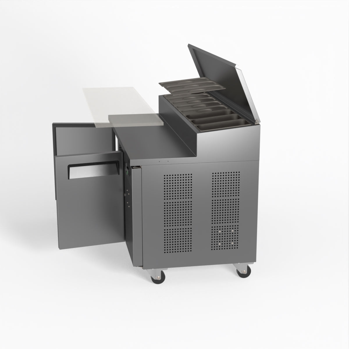 AG 2 Saladette with G/N 1/3 GN trays x 8 SH2000-800