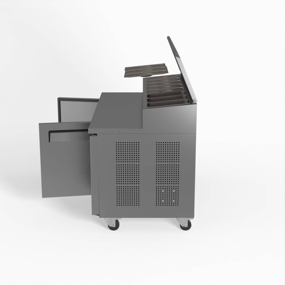 AG 2 Saladette with G/N 1/3 GN trays x 8 SH2000-800