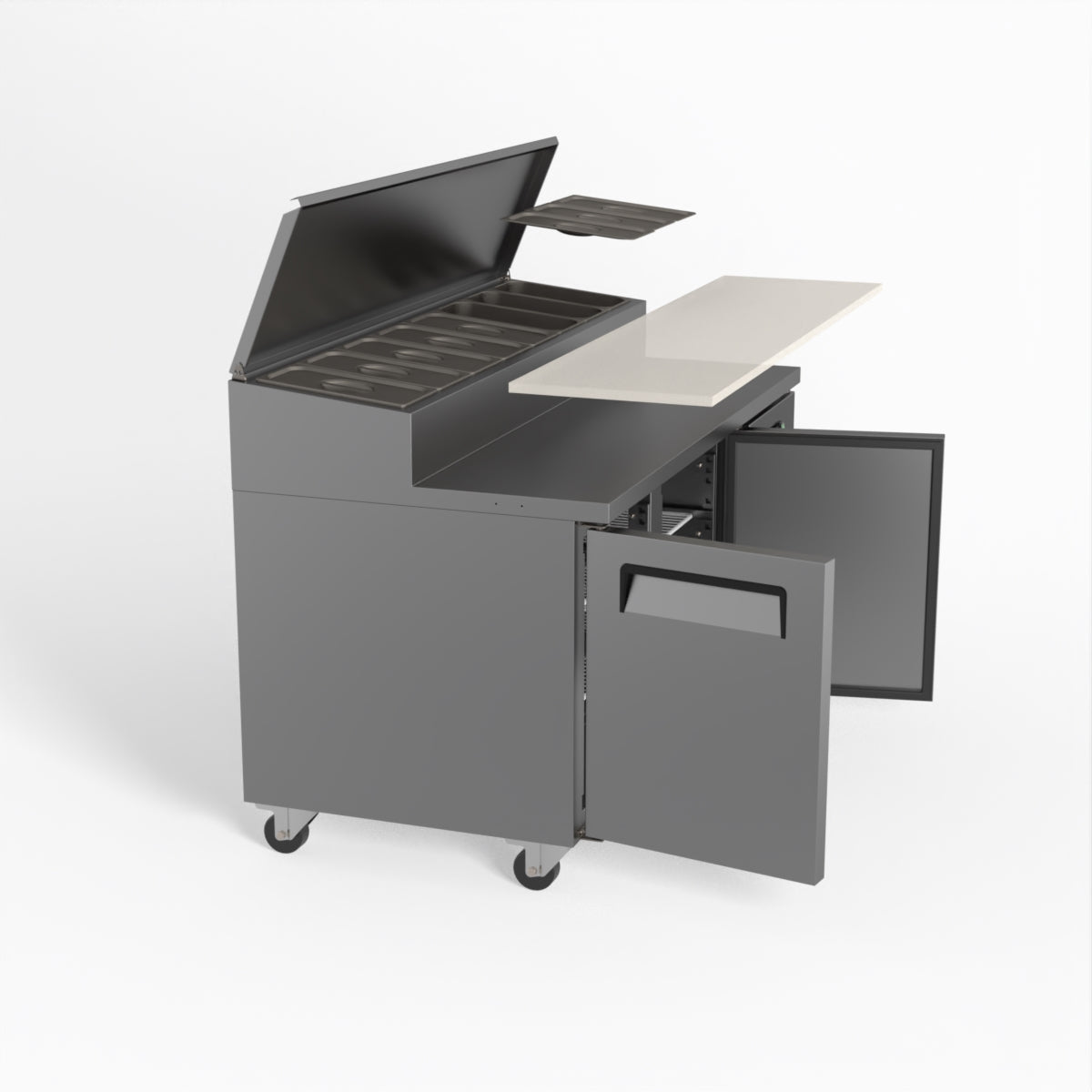 AG 2 Saladette with G/N 1/3 GN trays x 8 SH2000-800