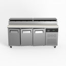 AG 3 Door Saladette Fridge - Fits 8 x 1/3 GN Trays SH3000-700