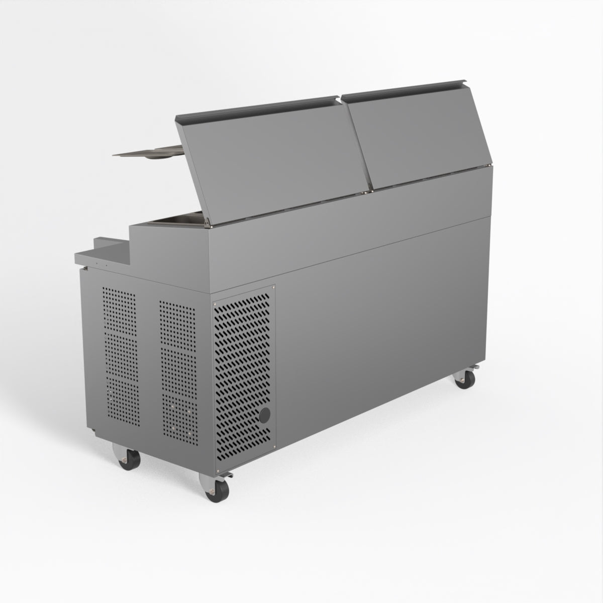 AG 3 Door Saladette Fridge - Fits 8 x 1/3 GN Trays SH3000-700