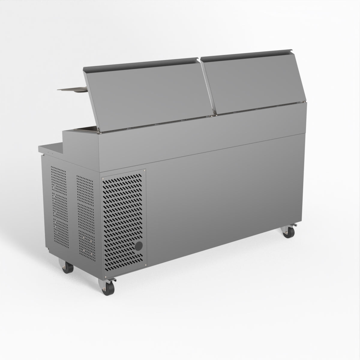 AG 3 Door Saladette Fridge - Fits 8 x 1/3 GN Trays SH3000-700