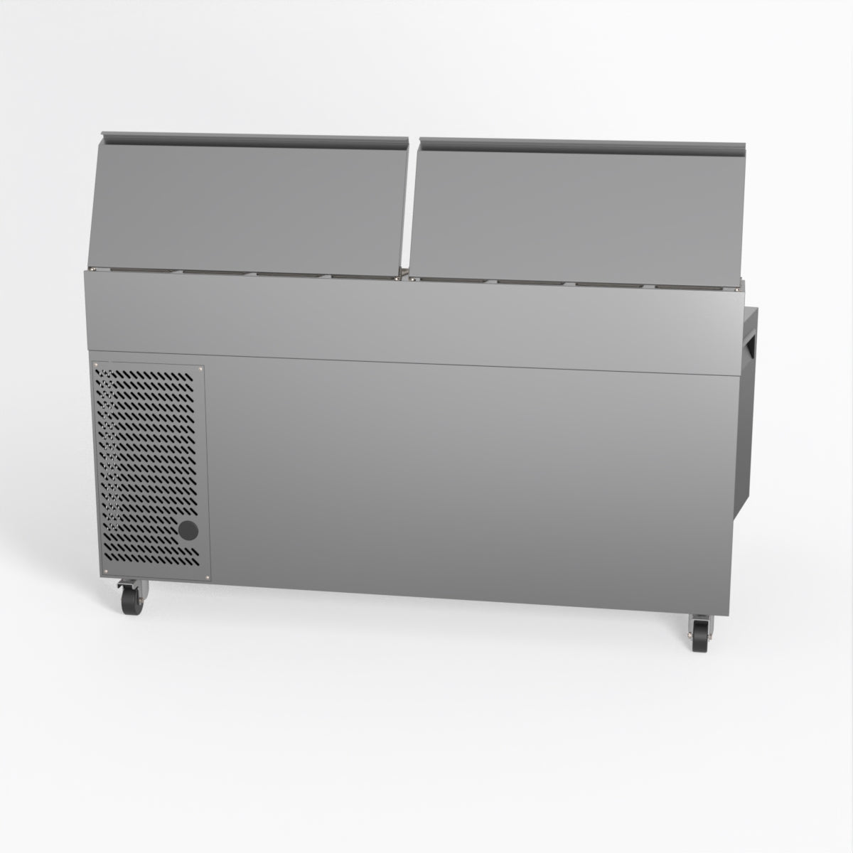 AG 3 Door Saladette Fridge - Fits 8 x 1/3 GN Trays SH3000-700