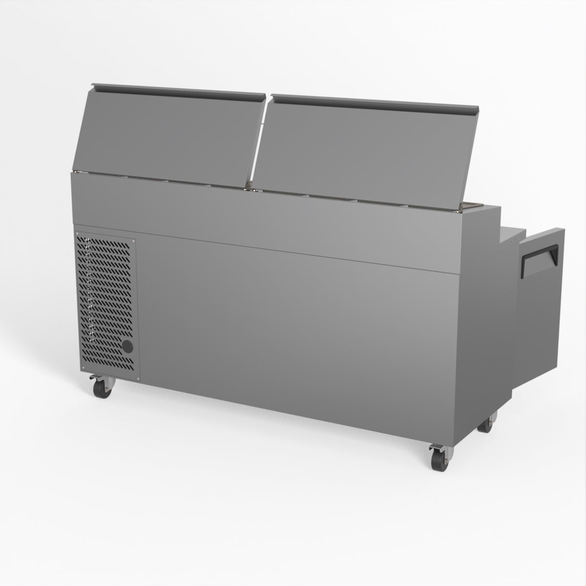 AG 3 Door Saladette Fridge - Fits 8 x 1/3 GN Trays SH3000-700