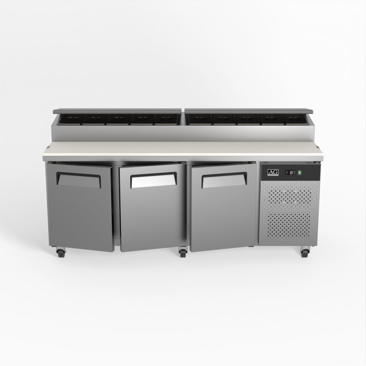 AG 3 Saladette with G/N 1/3 GN trays x 10 SH3000-800
