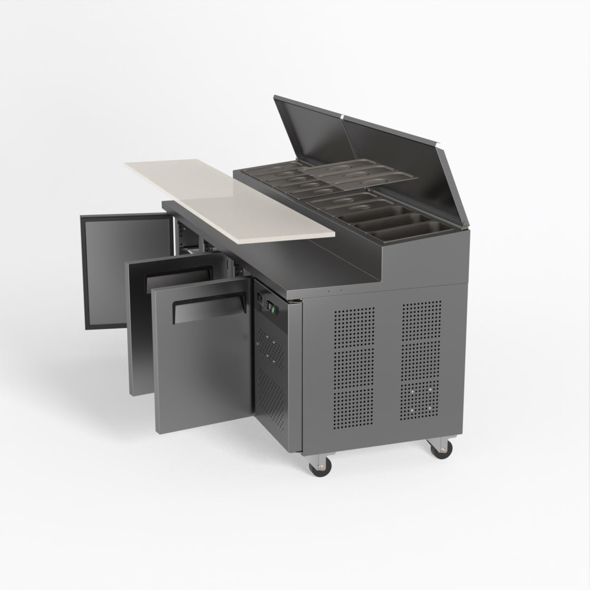 AG 3 Saladette with G/N 1/3 GN trays x 10 SH3000-800