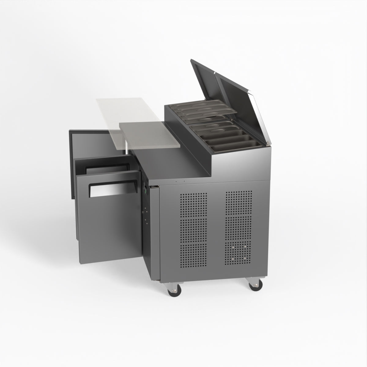 AG 3 Saladette with G/N 1/3 GN trays x 10 SH3000-800