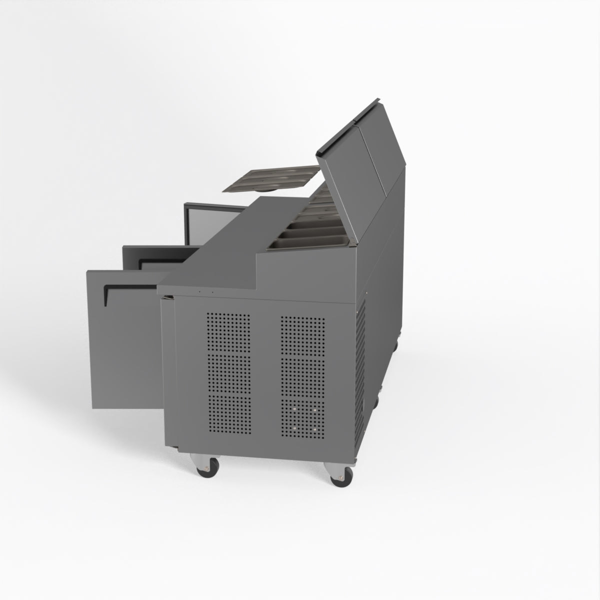AG 3 Saladette with G/N 1/3 GN trays x 10 SH3000-800
