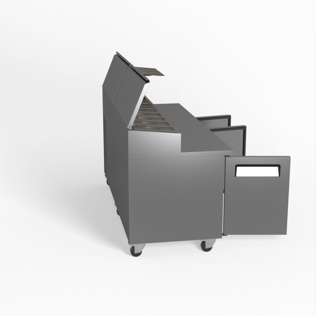 AG 3 Saladette with G/N 1/3 GN trays x 10 SH3000-800