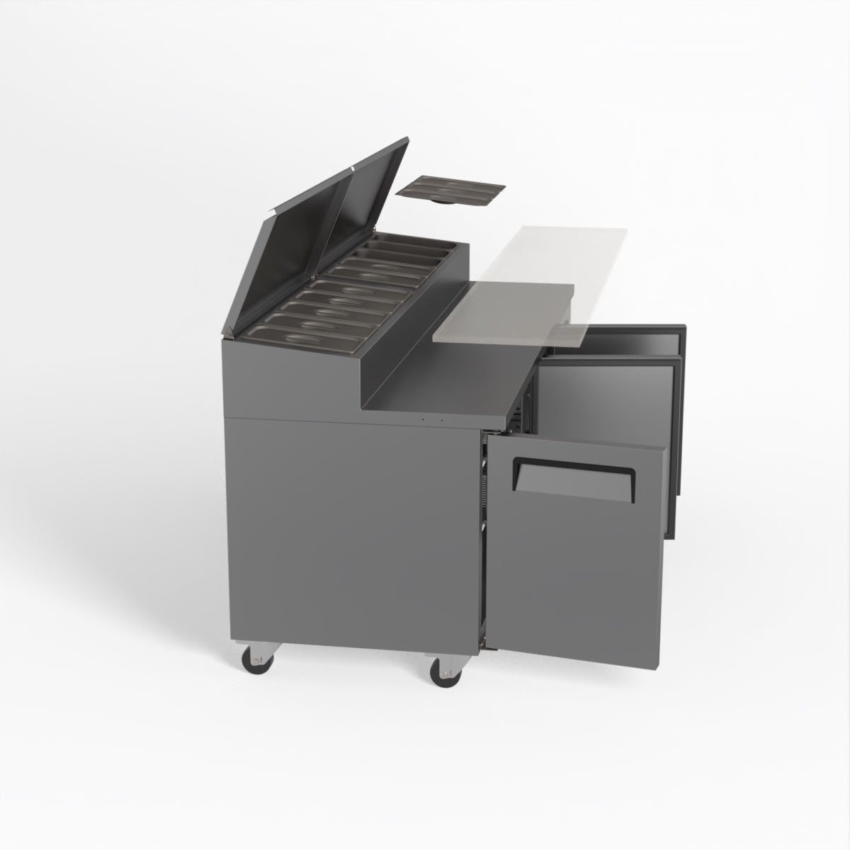 AG 3 Saladette with G/N 1/3 GN trays x 10 SH3000-800