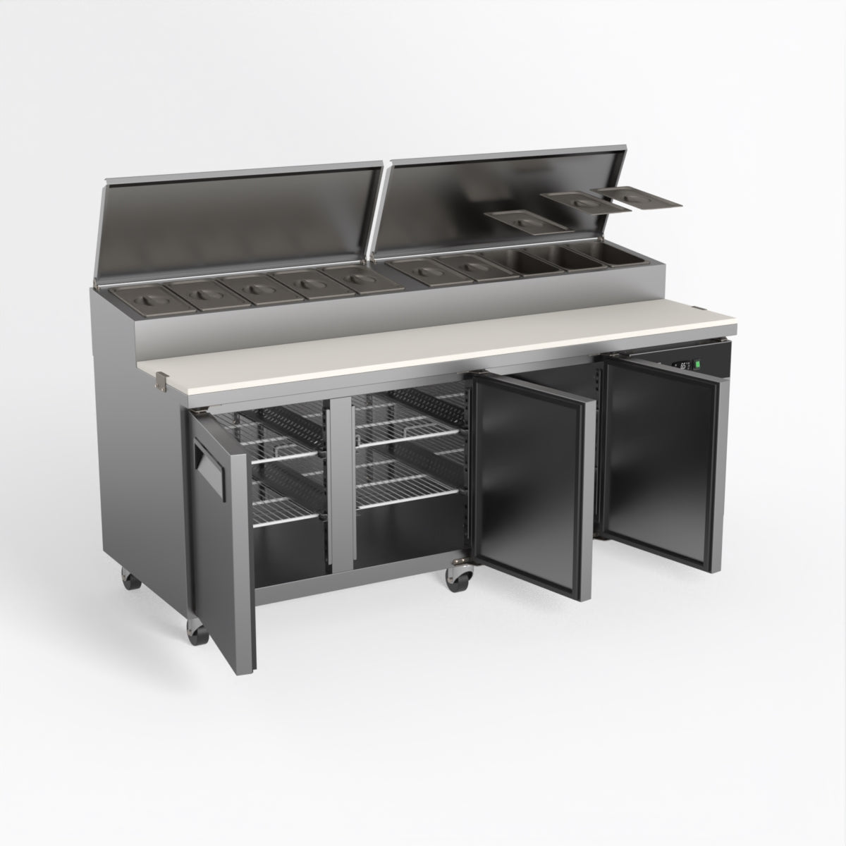 AG 3 Saladette with G/N 1/3 GN trays x 10 SH3000-800