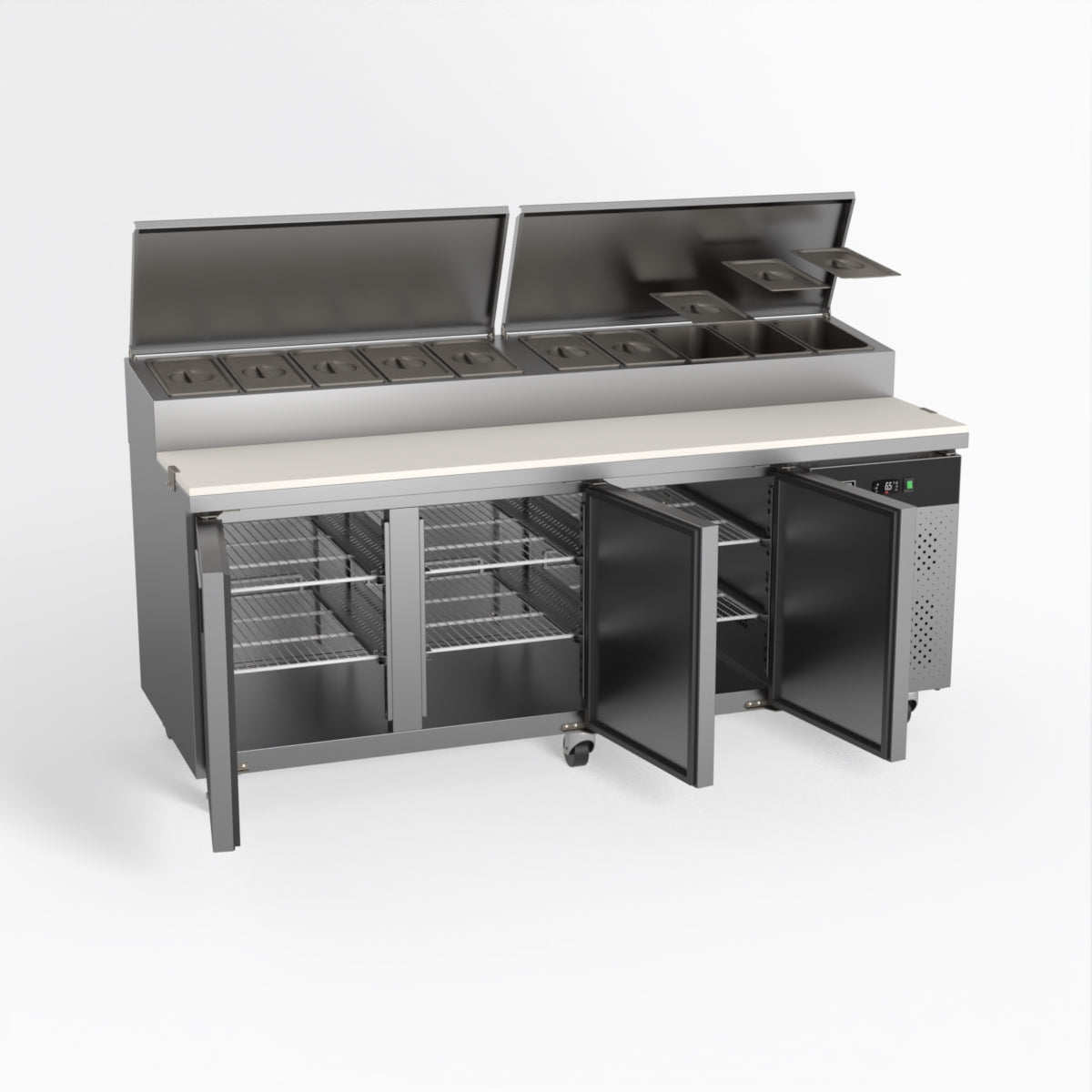 AG 3 Saladette with G/N 1/3 GN trays x 10 SH3000-800