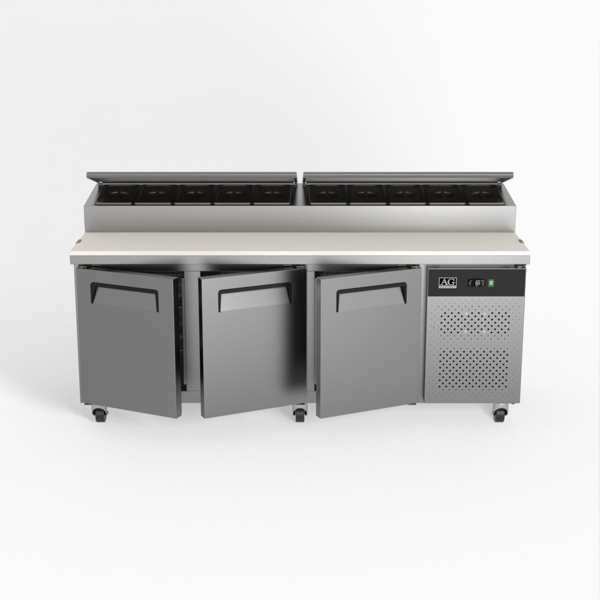 AG 3 Saladette with G/N 1/3 GN trays x 10 SH3000-800