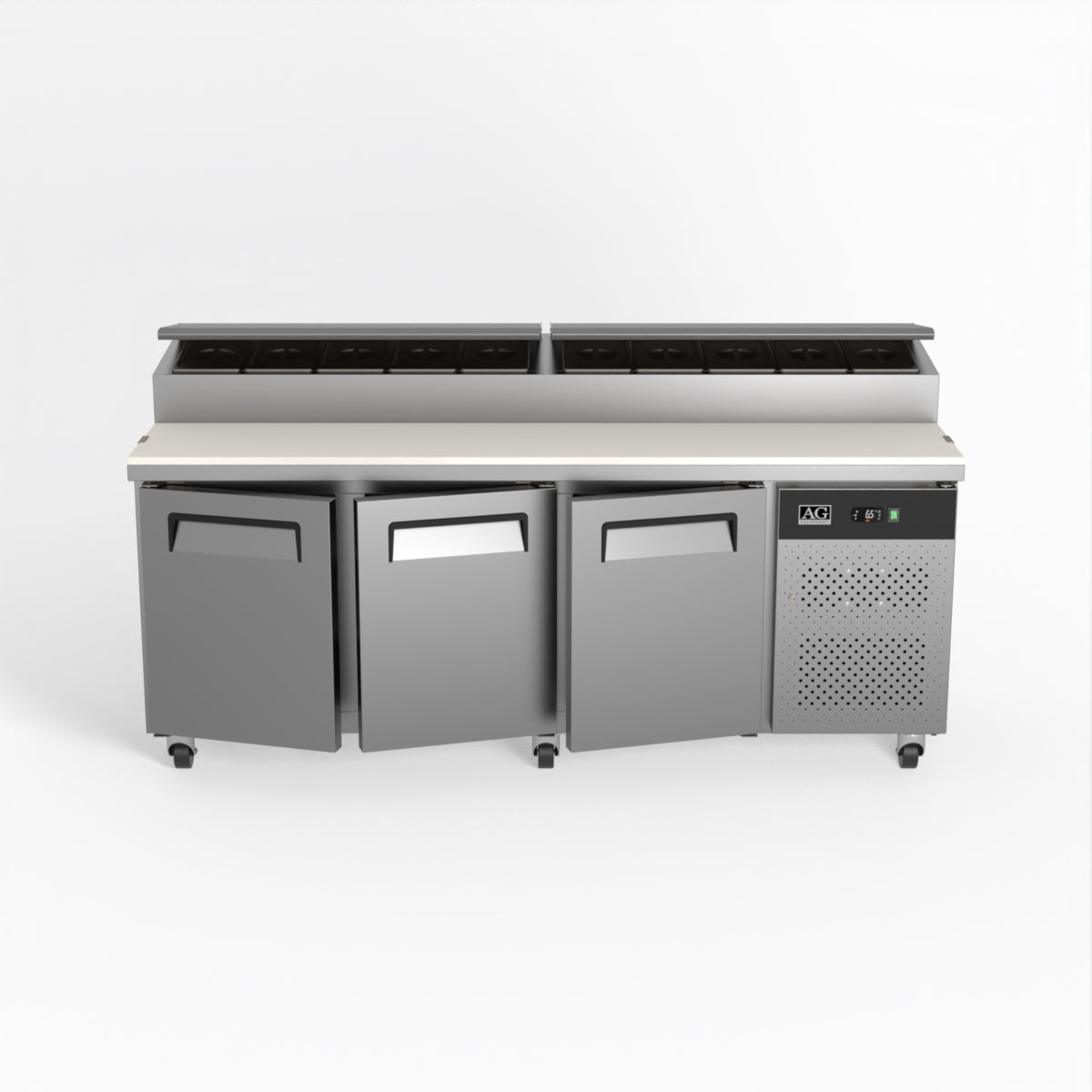AG 3 Saladette with G/N 1/3 GN trays x 10 SH3000-800