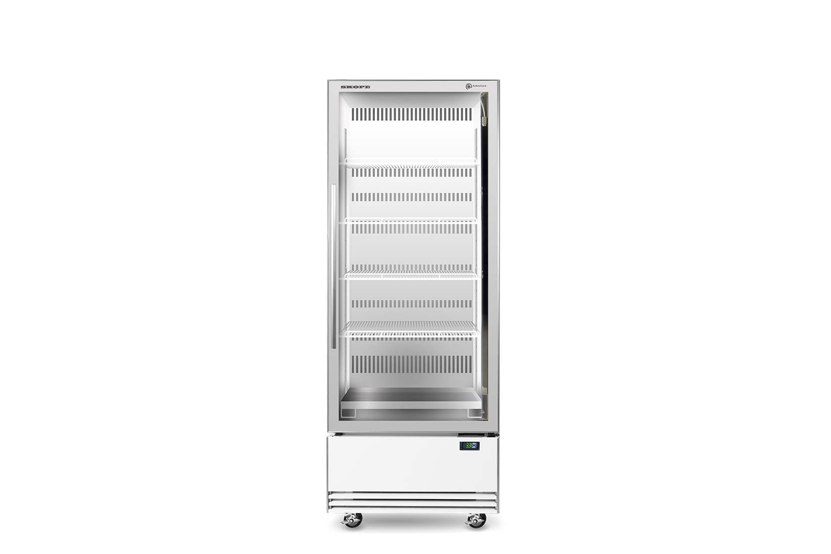 Skope 1 Glass Door Display or Storage Fridge - SKB600N-A