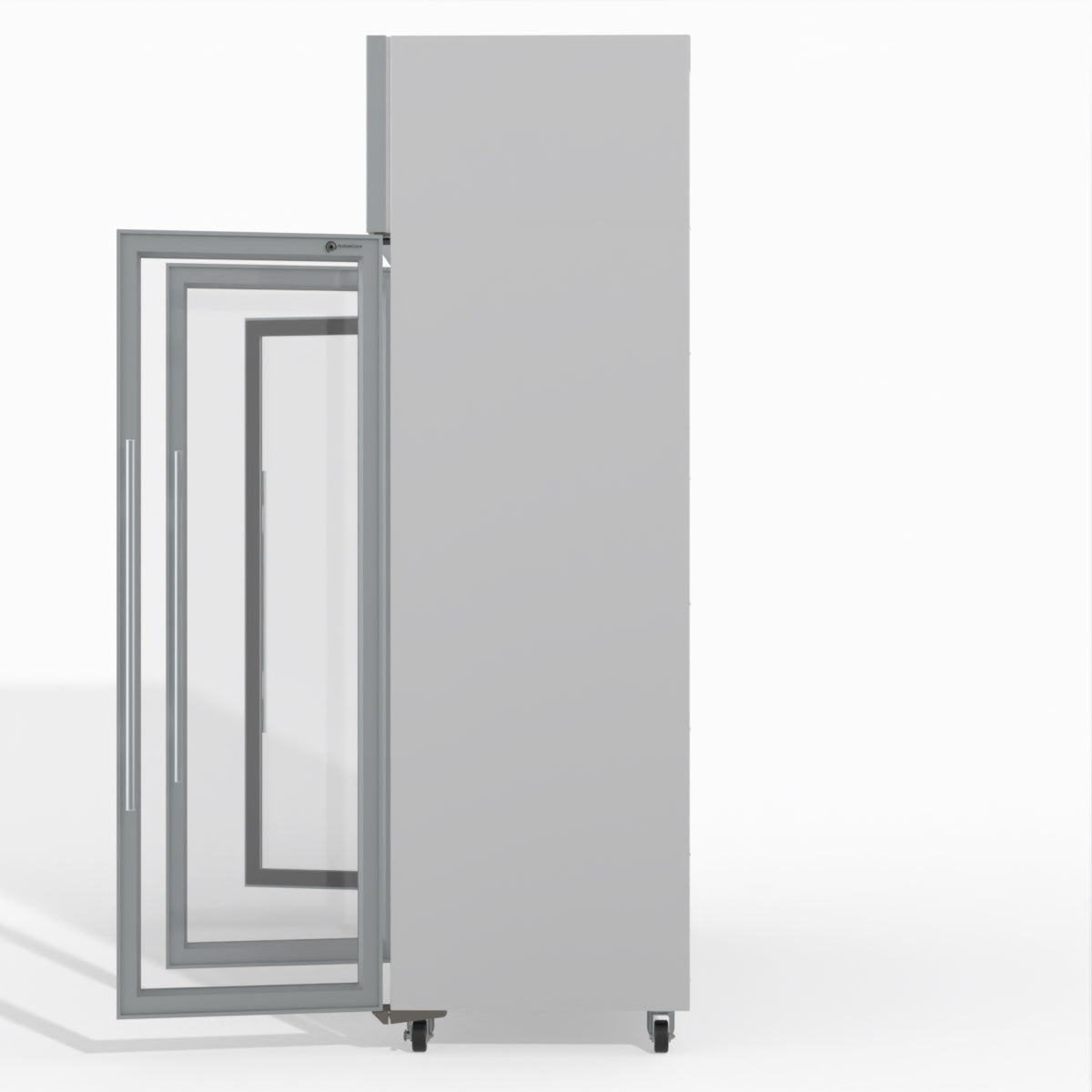 Skope TMF1500N-A 3 Glass Door Display or Storage Freezer Lit Sign 1396L - White - TMF1500N-A