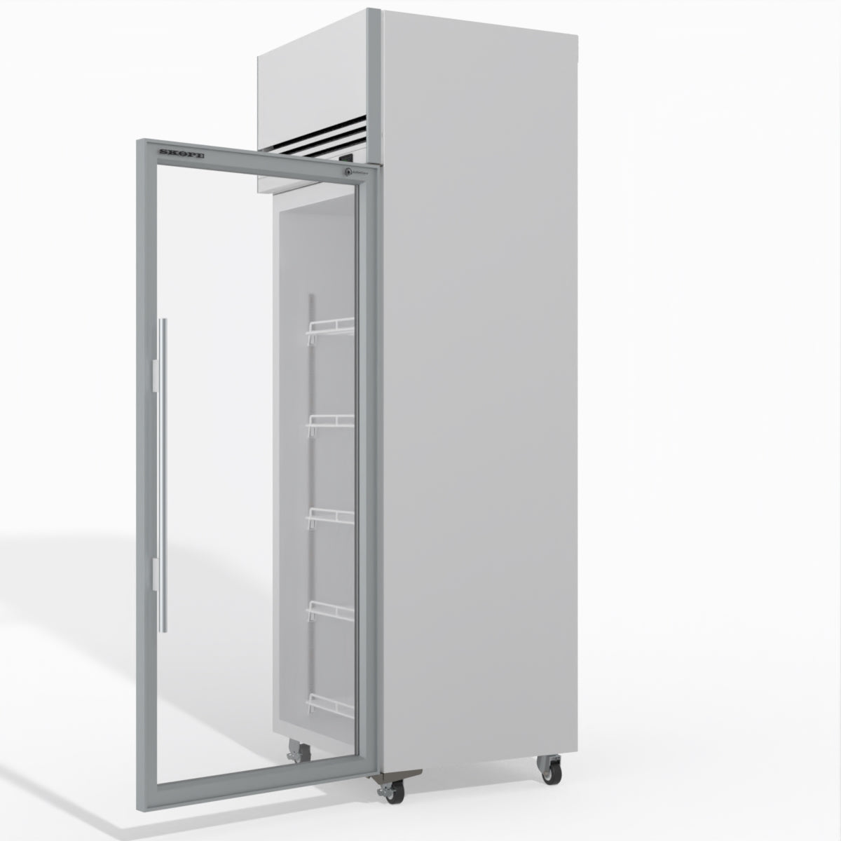 Skope TMF650N-A 1 Glass Door Upright Display or Storage Freezer 557L - TMF650N-A