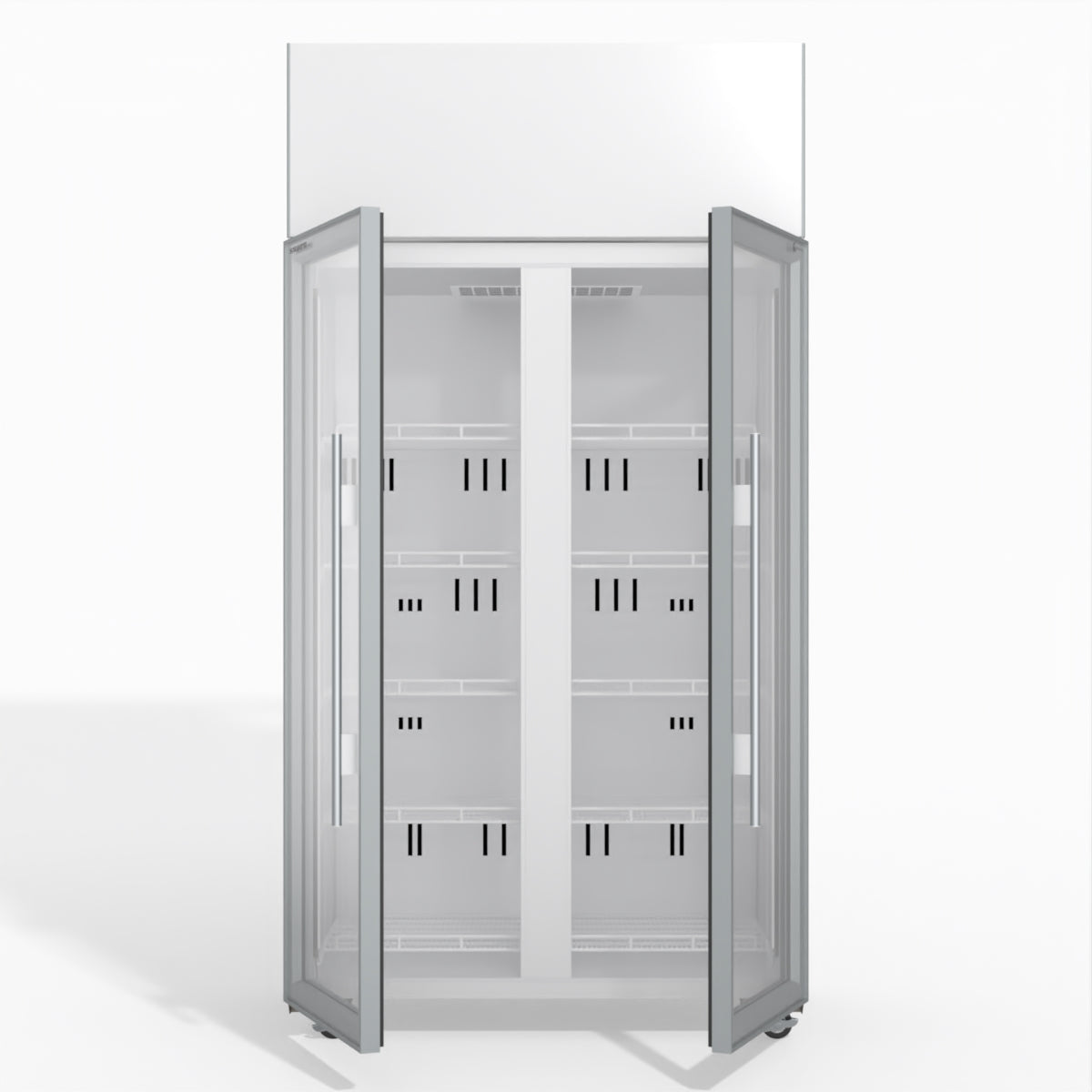 Skope TME1000N-A 2 Glass Door Display or Storage Fridge 897L - TME1000N-A