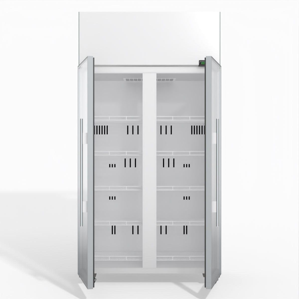 Skope TME1000N-A 2 Glass Door Display or Storage Fridge 897L - TME1000N-A