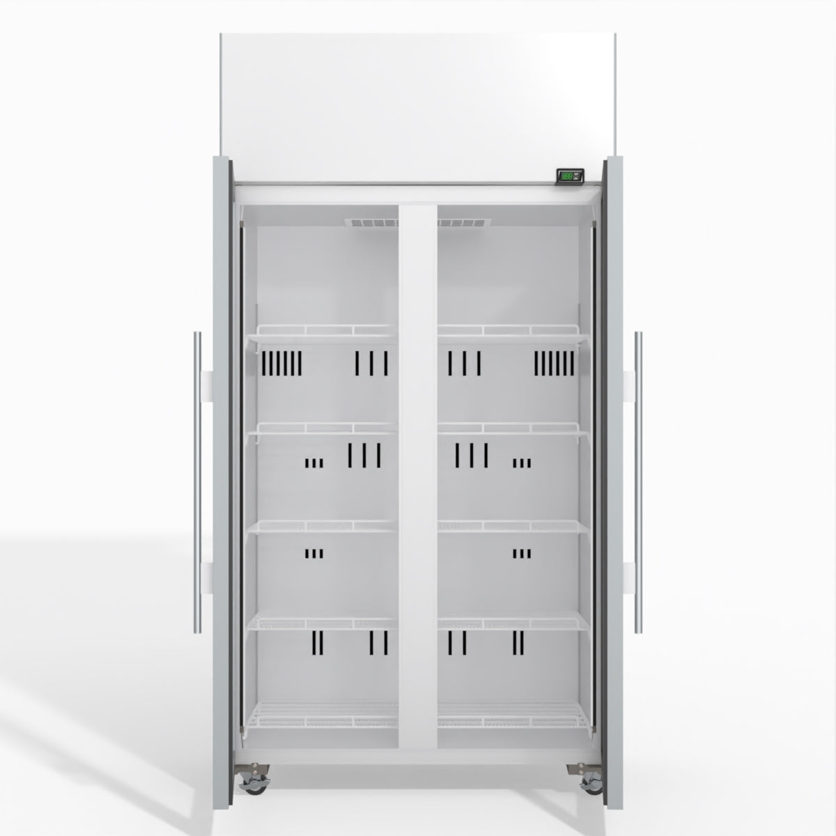 Skope TME1000N-A 2 Glass Door Display or Storage Fridge 897L - TME1000N-A