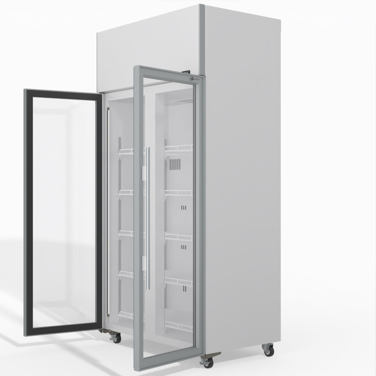 Skope TME1000N-A 2 Glass Door Display or Storage Fridge 897L - TME1000N-A