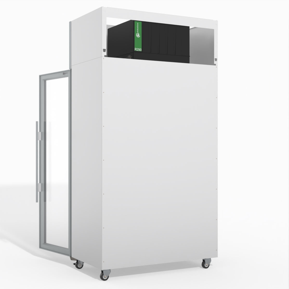 Skope TME1000N-A 2 Glass Door Display or Storage Fridge 897L - TME1000N-A