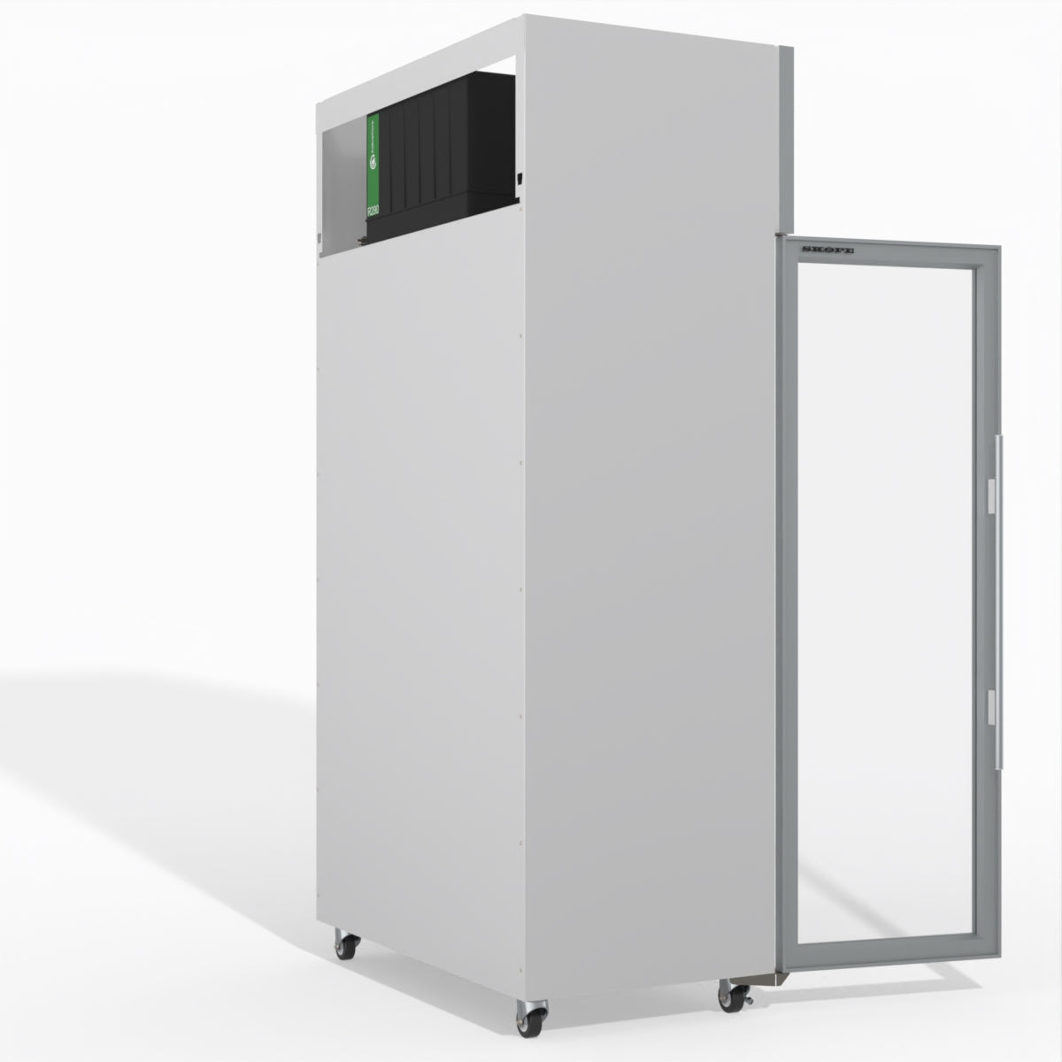 Skope TME1000N-A 2 Glass Door Display or Storage Fridge 897L - TME1000N-A