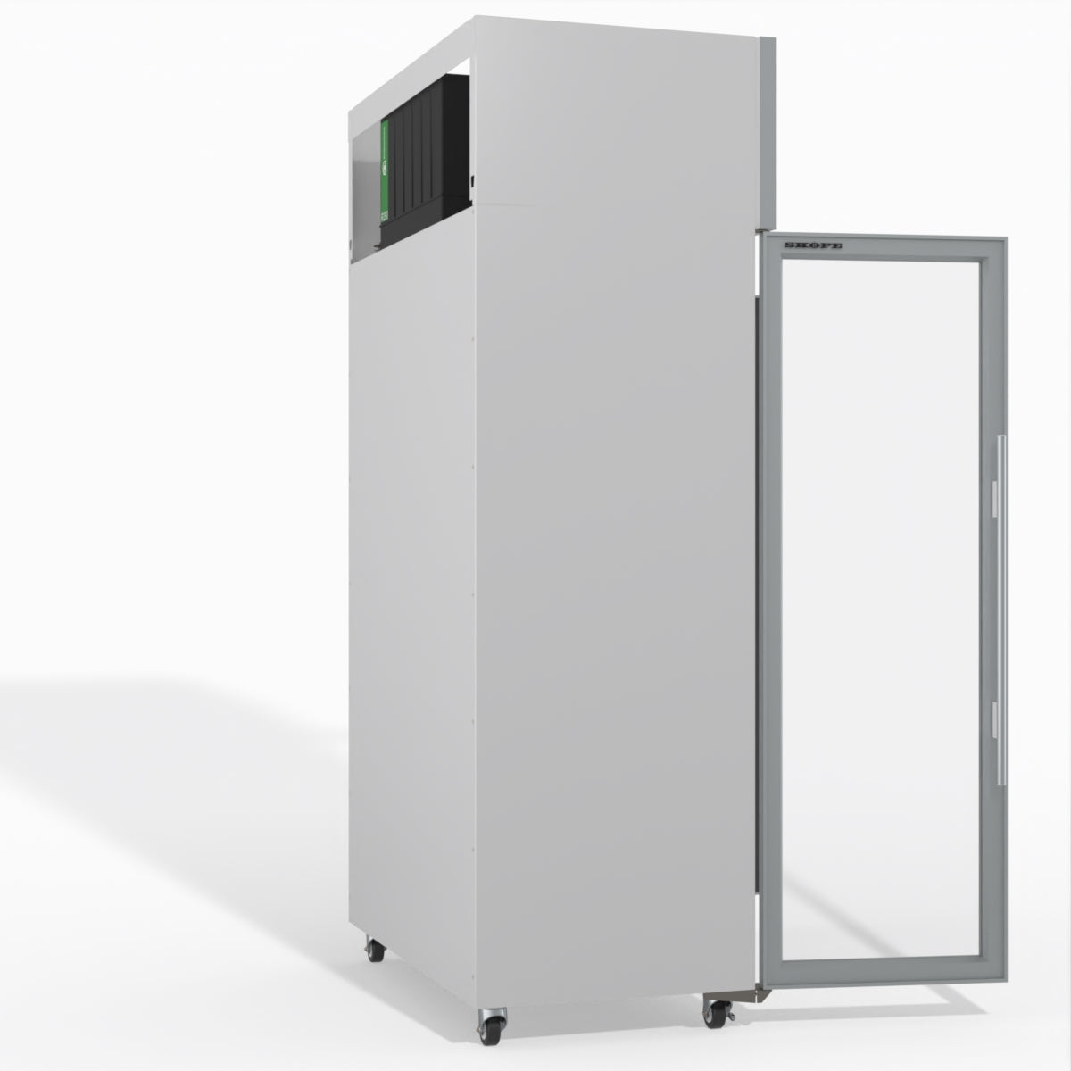 Skope TME1000N-A 2 Glass Door Display or Storage Fridge 897L - TME1000N-A