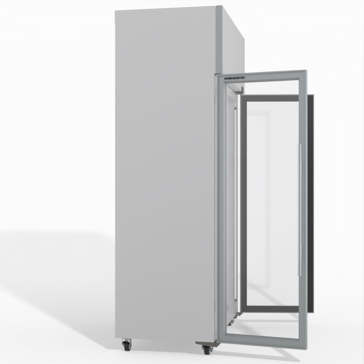 Skope TME1000N-A 2 Glass Door Display or Storage Fridge 897L - TME1000N-A