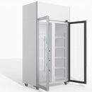 Skope TME1000N-A 2 Glass Door Display or Storage Fridge 897L - TME1000N-A