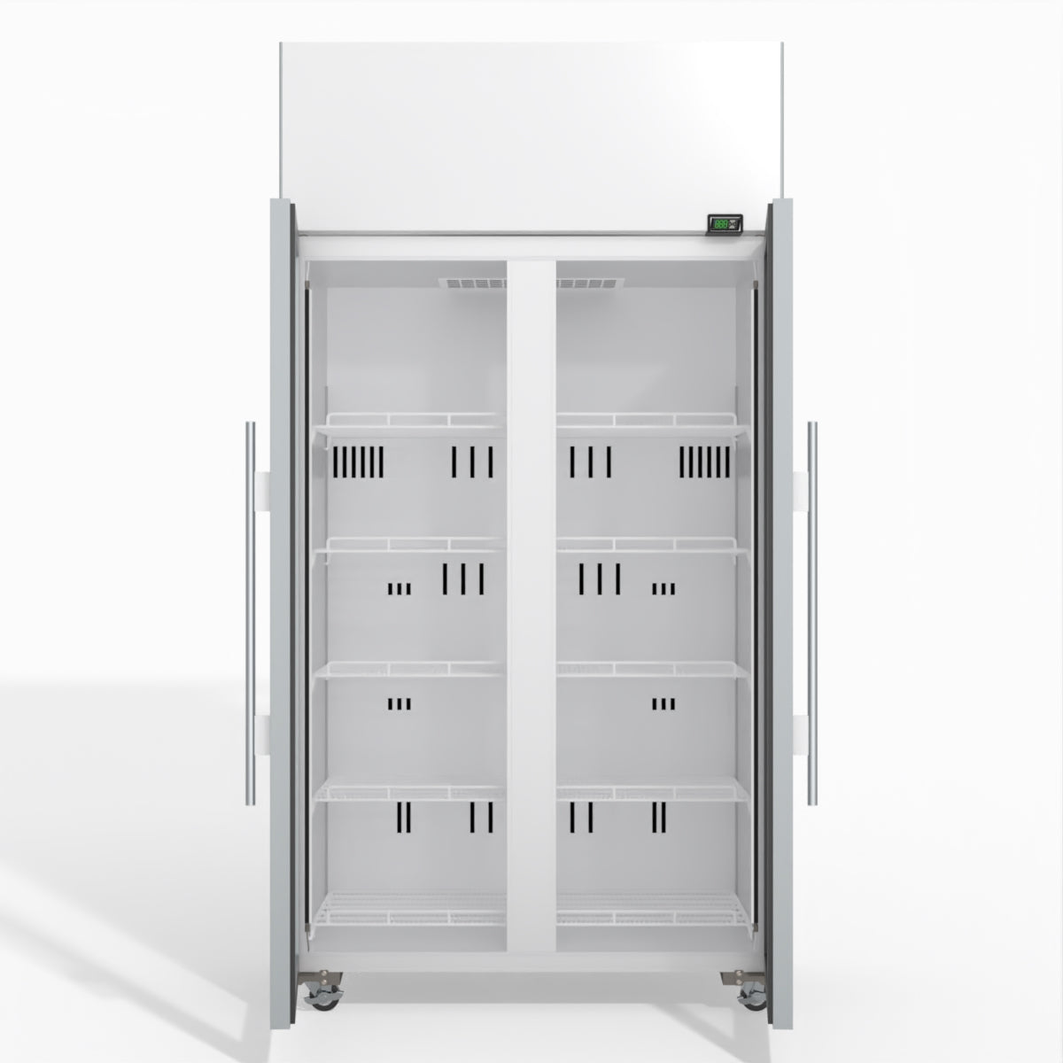 Skope TME1000N-A 2 Glass Door Display or Storage Fridge 897L - TME1000N-A